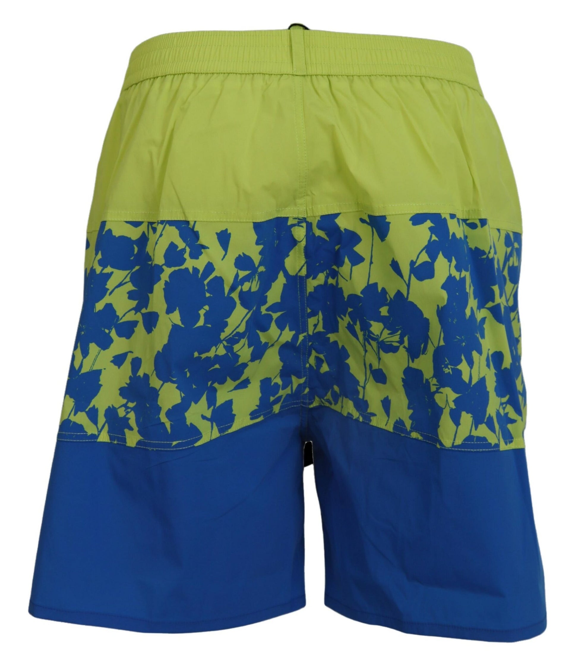 Exquisite Blue Green Swim Shorts Boxer - SEHABRANDS