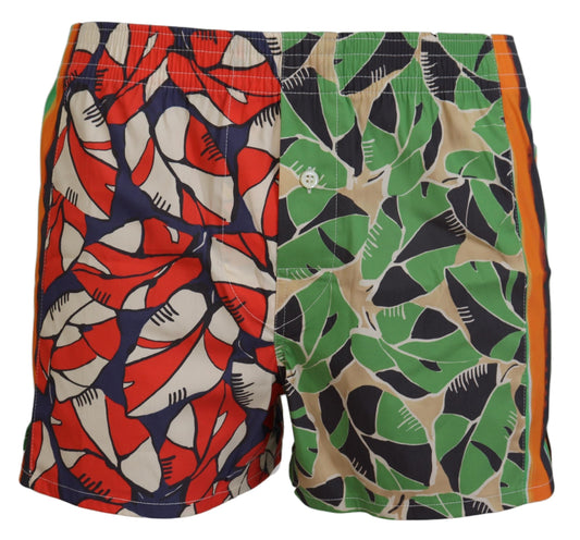 Multicolor Floral Men's Swim Shorts - SEHABRANDS