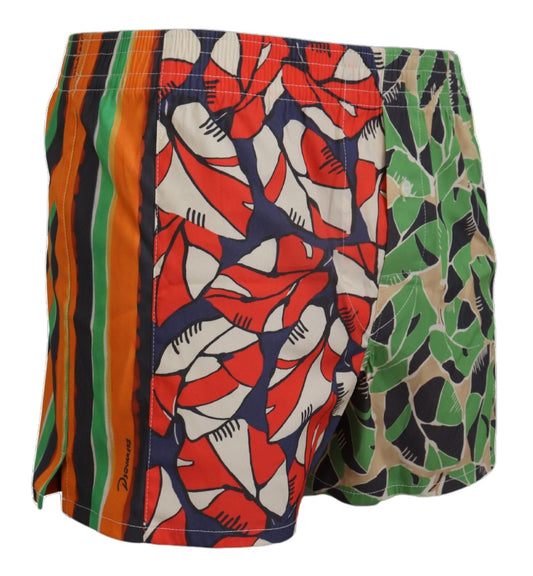 Multicolor Floral Men's Swim Shorts - SEHABRANDS