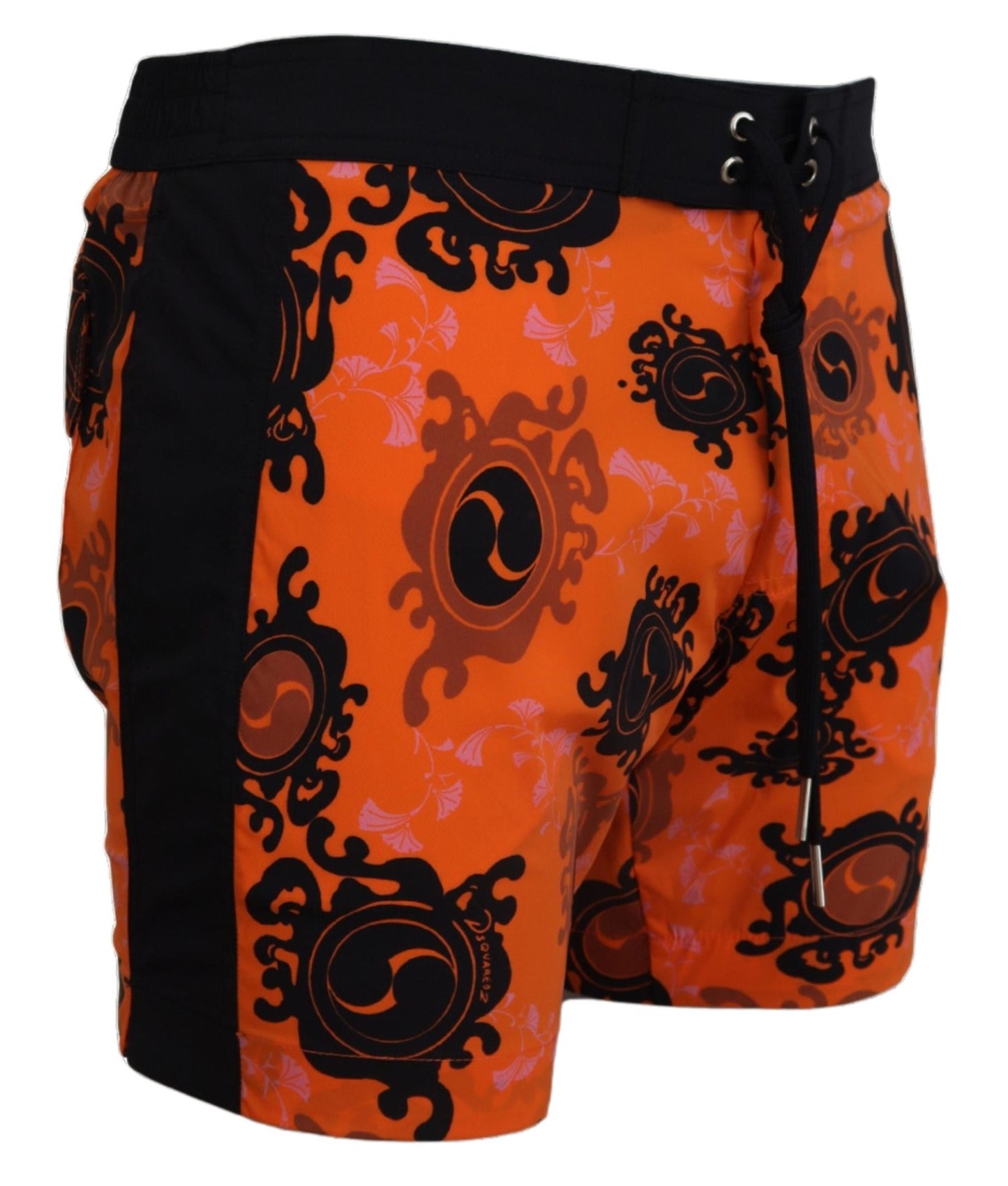 Chic Orange Swim Shorts Boxer for Men - SEHABRANDS