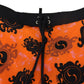 Chic Orange Swim Shorts Boxer for Men - SEHABRANDS