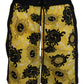 Yellow Block Print Swim Shorts Boxer - SEHABRANDS