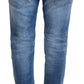 Chic Cropped Blue Denim - Elevate Your Casual Look - SEHABRANDS