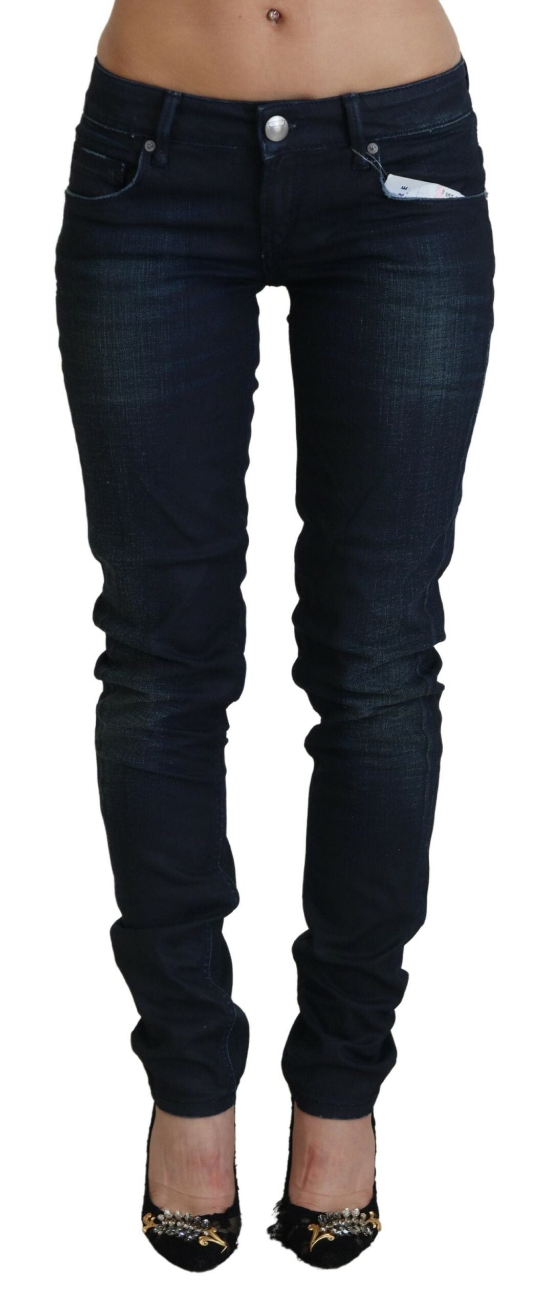 Slim Fit Cotton Denim Jeans - SEHABRANDS