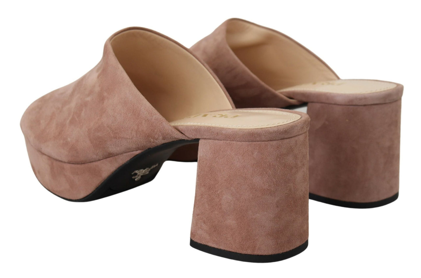 Elegant Dark Rose Suede Heels - SEHABRANDS