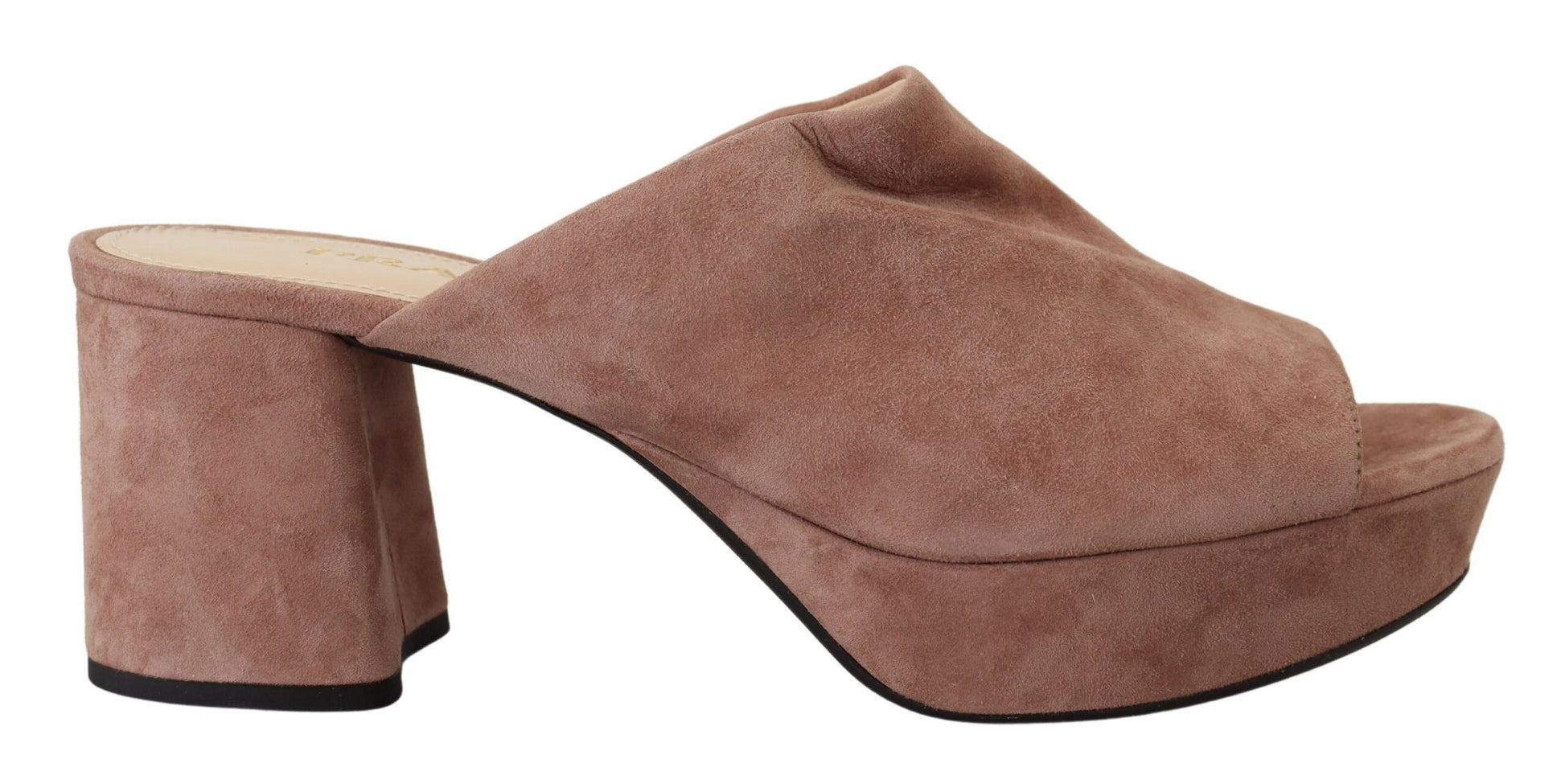 Elegant Dark Rose Suede Heels - SEHABRANDS