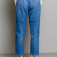 Elevated Blue High-Waist Denim for Women - SEHABRANDS