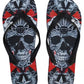 Multicolor Graphic Flip Flops for Women - SEHABRANDS