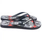 Multicolor Graphic Flip Flops for Women - SEHABRANDS