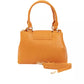 Orange Polyurethane Women Crossbody Bag - SEHABRANDS