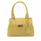 Yellow Polyurethane Women Crossbody Bag - SEHABRANDS