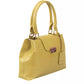 Yellow Polyurethane Women Crossbody Bag - SEHABRANDS