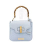 Light Blue Polyurethane Women Crossbody - SEHABRANDS