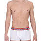 White Cotton Men Underwear Trunk Pack - SEHABRANDS