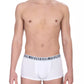 White Cotton Men Underwear Trunk Pack - SEHABRANDS