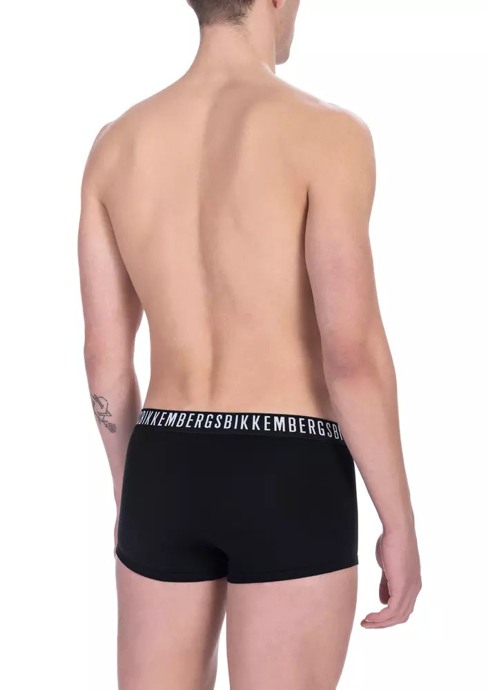 Black Cotton Men's Trunk - SEHABRANDS