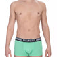 Green Cotton Men Underwear Trunk Pack - SEHABRANDS