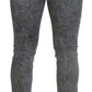 Dolce & Gabbana Elegant Grey Skinny Jeans