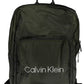 Green Polyester Men Backpack - SEHABRANDS