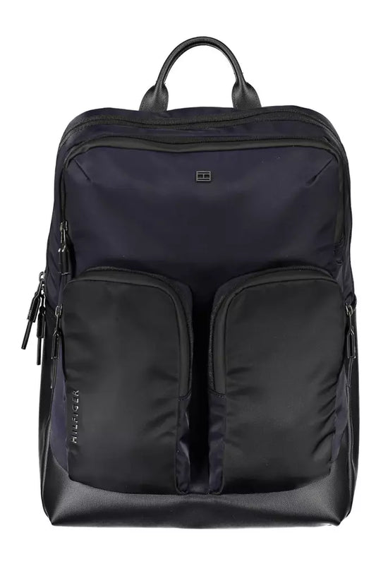 Blue Polyethylene Men Backpack - SEHABRANDS