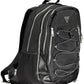 Black Polyamide Men Backpack - SEHABRANDS