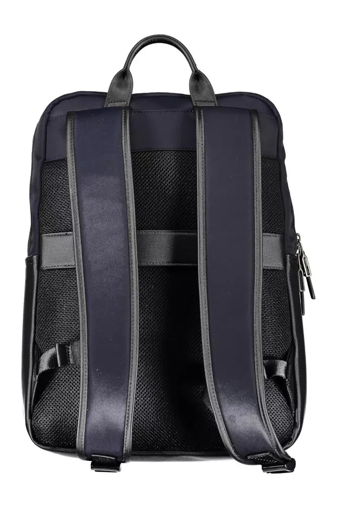 Blue Polyethylene Men Backpack - SEHABRANDS