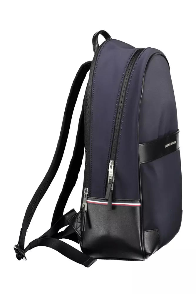 Blue Polyethylene Men Backpack - SEHABRANDS