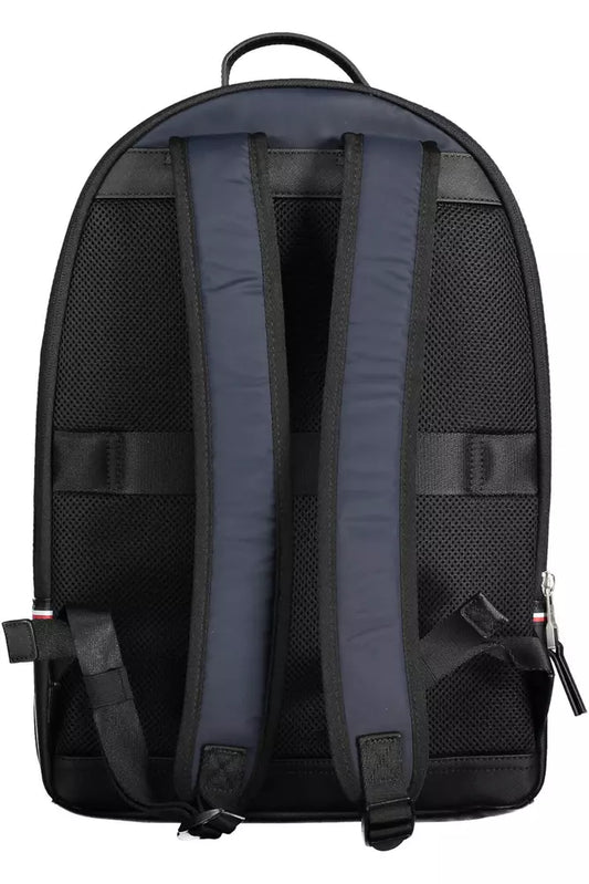 Blue Polyester Men Backpack - SEHABRANDS