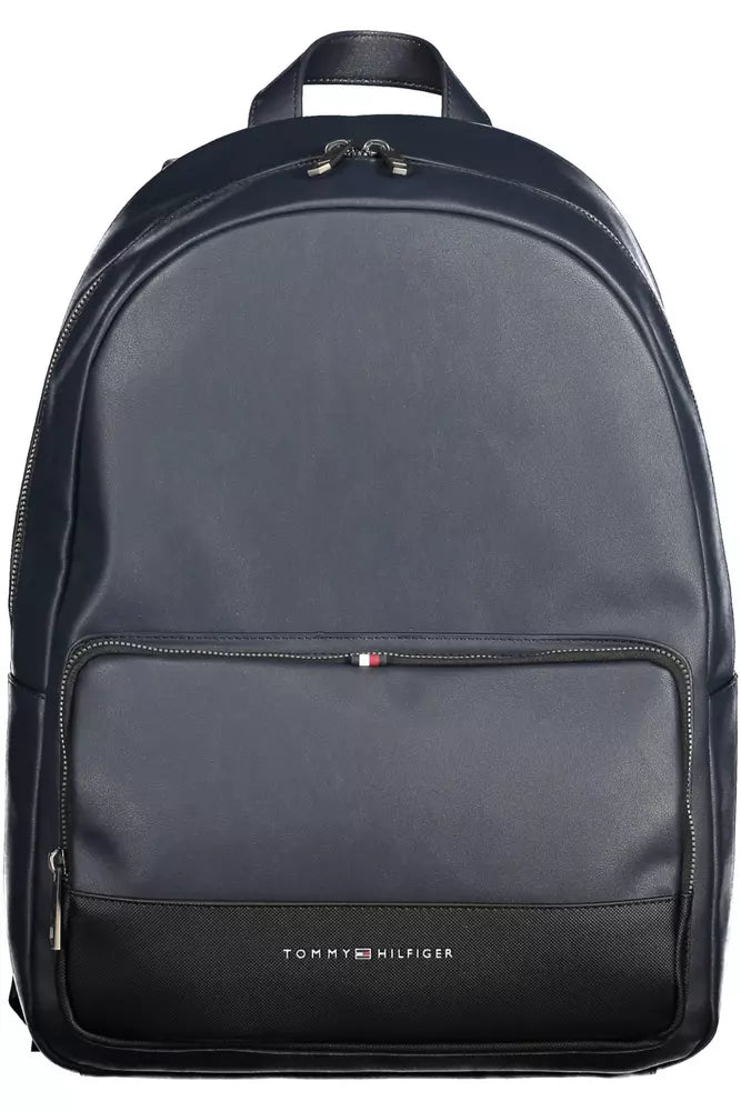 Blue Polyethylene Men Backpack - SEHABRANDS