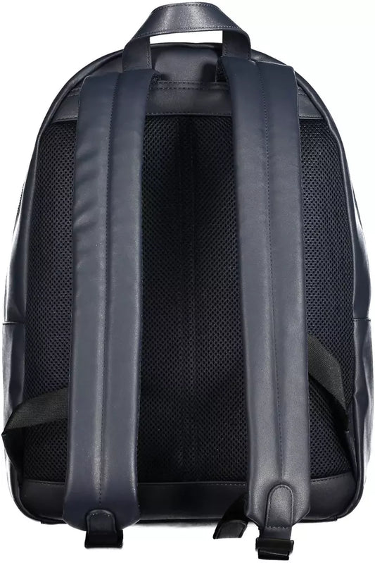 Blue Polyethylene Men Backpack - SEHABRANDS