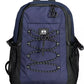 Blue Polyester Men Backpack - SEHABRANDS