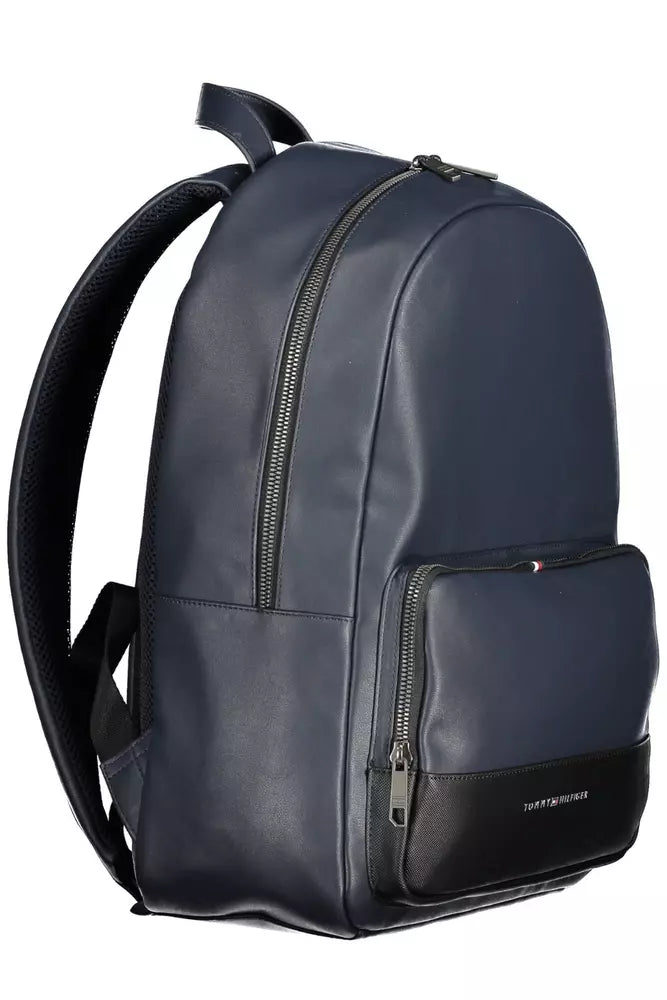 Blue Polyethylene Men Backpack - SEHABRANDS