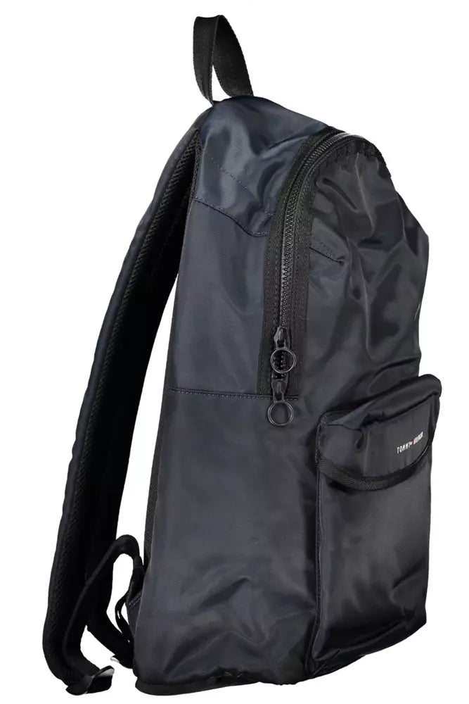 Blue Polyester Men Backpack - SEHABRANDS