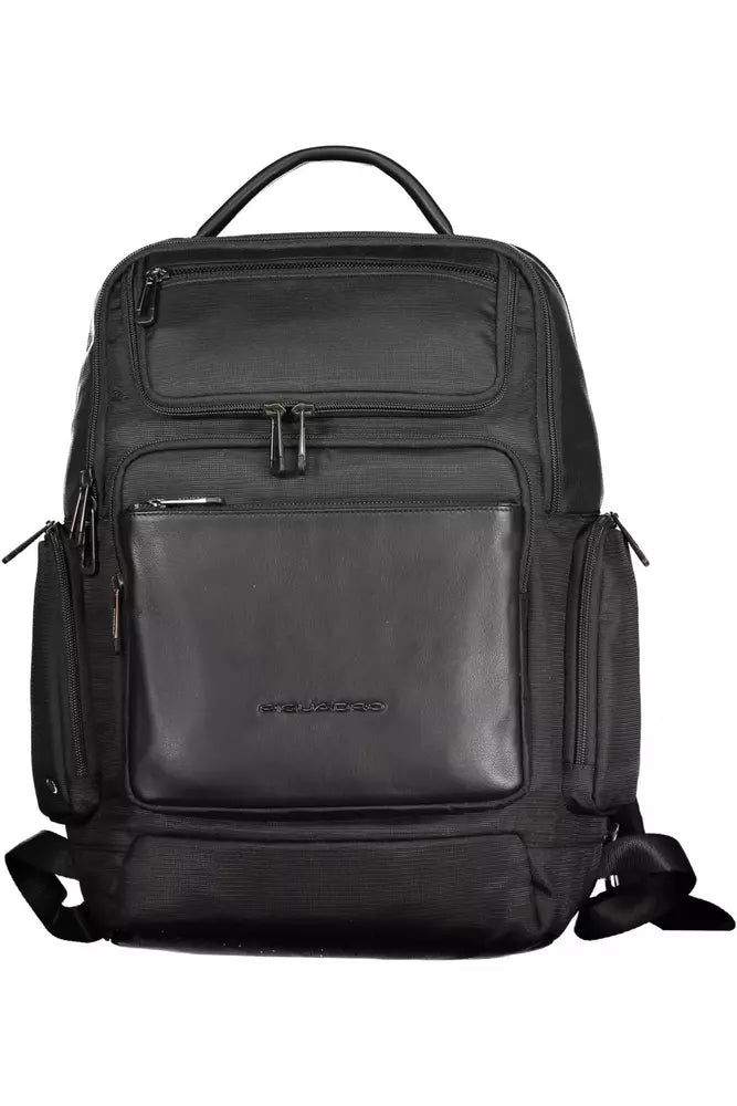 Black RPET Men Backpack - SEHABRANDS