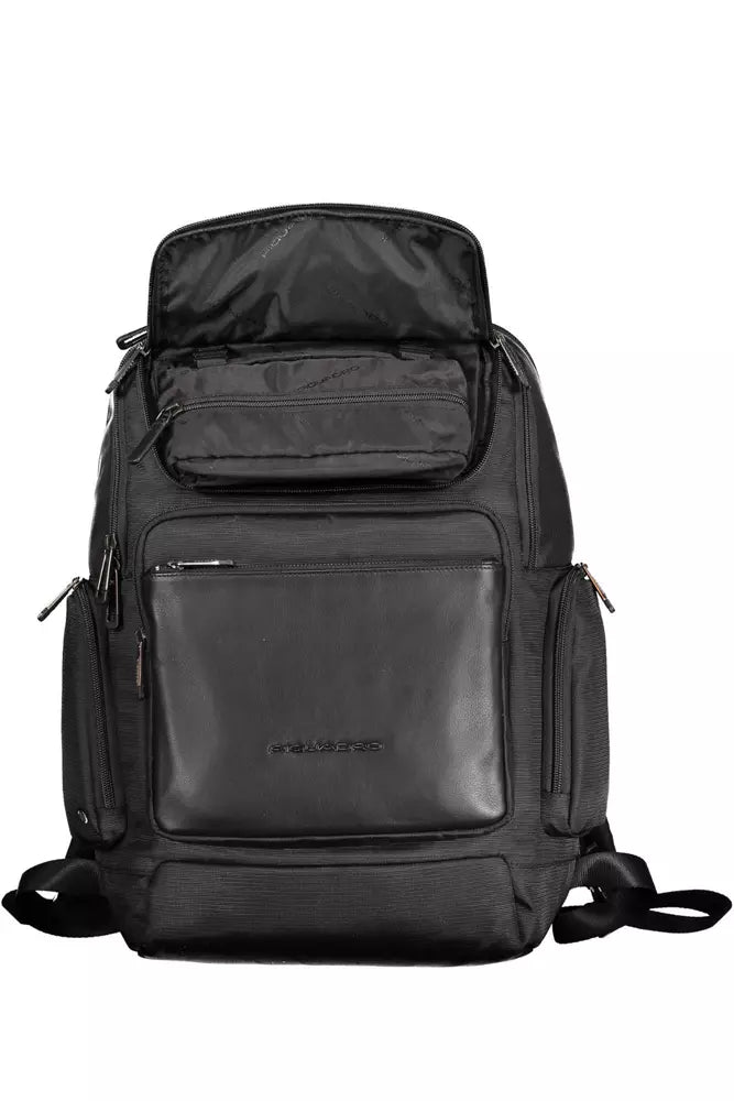 Black RPET Men Backpack - SEHABRANDS