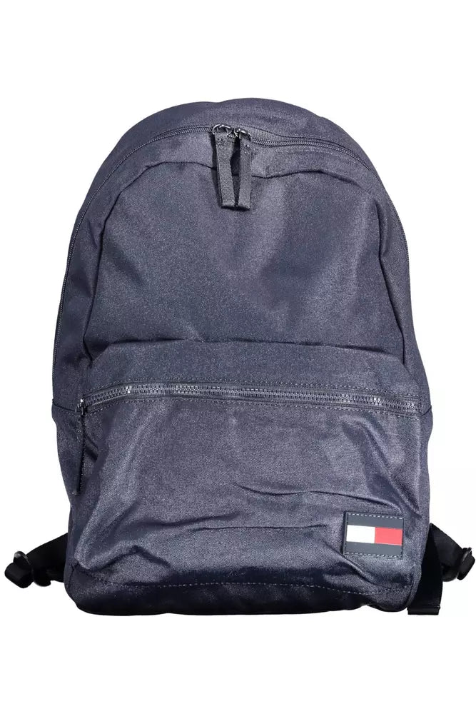 Blue Polyester Men Backpack - SEHABRANDS