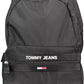 Black Polyester Men Backpack - SEHABRANDS