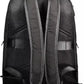 Black Polyester Men Backpack - SEHABRANDS