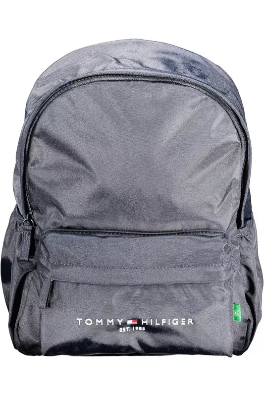 Blue Polyester Men Backpack - SEHABRANDS