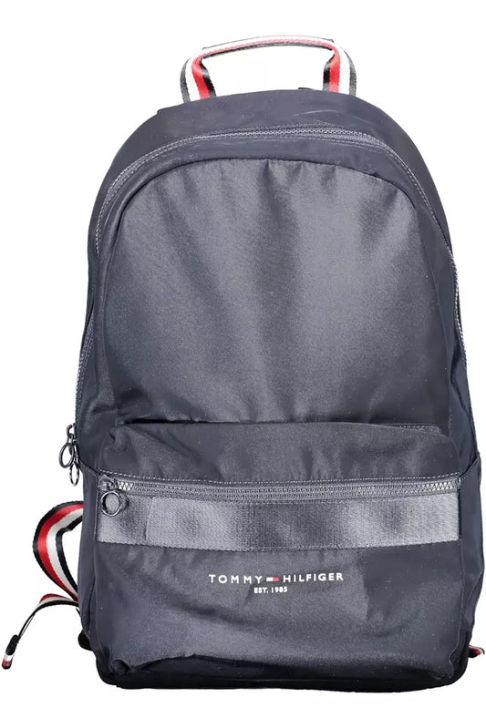 Blue Polyester Men Backpack - SEHABRANDS