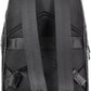 Black Polyester Men Backpack - SEHABRANDS