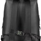 Black Polyester Men Backpack - SEHABRANDS