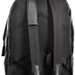 Black Polyester Men Backpack - SEHABRANDS