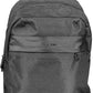 Black Polyester Men Backpack - SEHABRANDS