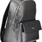 Black Polyester Men Backpack - SEHABRANDS