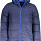 Blue Polyamide Men Jacket - SEHABRANDS