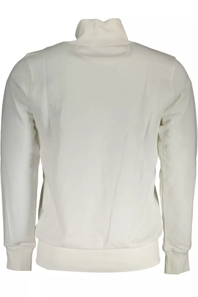 White Cotton Men Sweater - SEHABRANDS