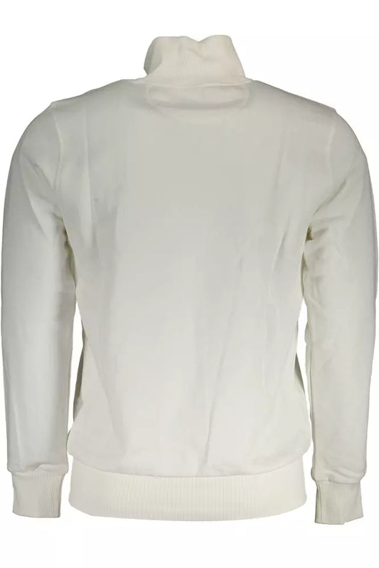 White Cotton Men Sweater - SEHABRANDS