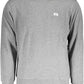 Gray Cotton Men Sweater - SEHABRANDS