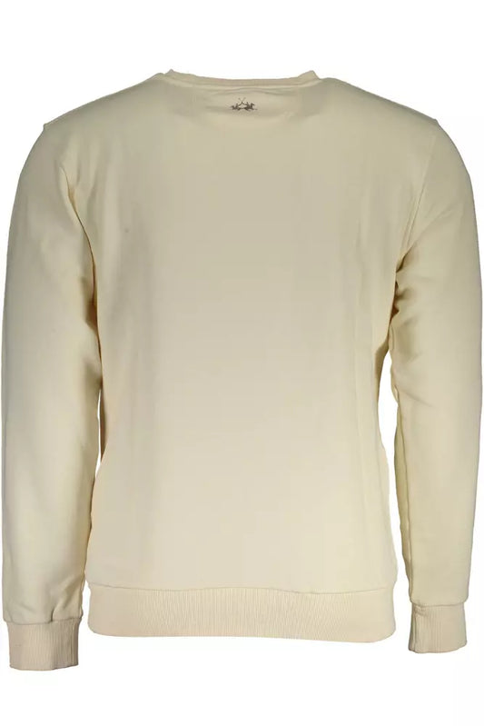 White Cotton Men Sweater - SEHABRANDS